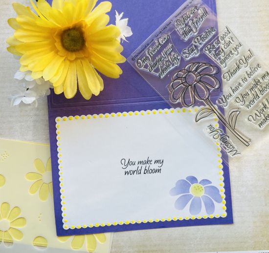 Lavish Long Stem Flowers
Keywords: Everything I used to make this card is in the above post
