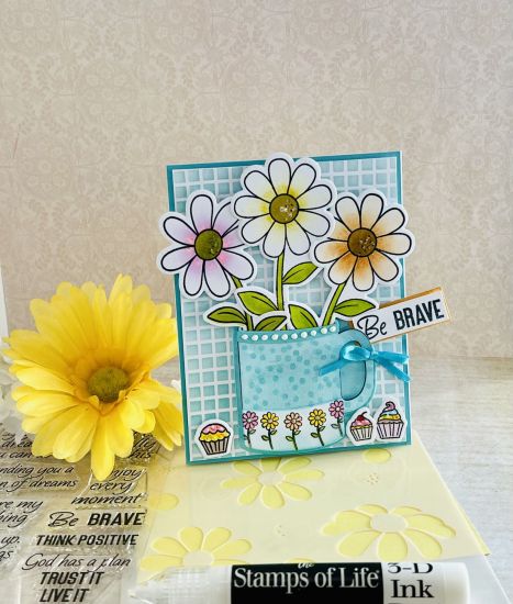 Lavish Long Stem 2
Keywords: Cupcake delight is the small cupcakes on my card