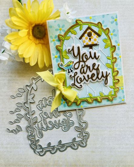 You are Lovely Rounded Frame die
