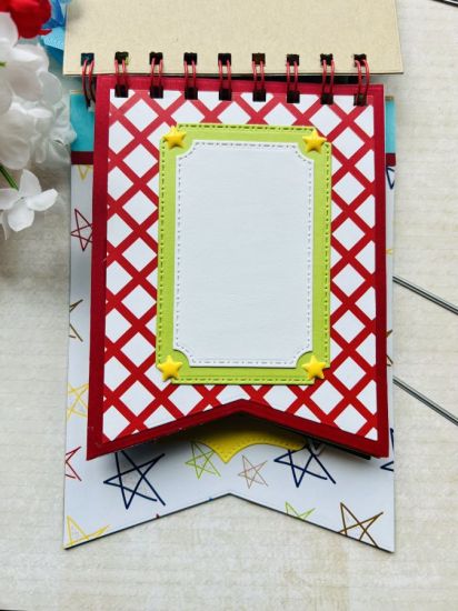 Banner Nesting Dies #3 (Happy Fathers Day Cinch Book)Ĩ
