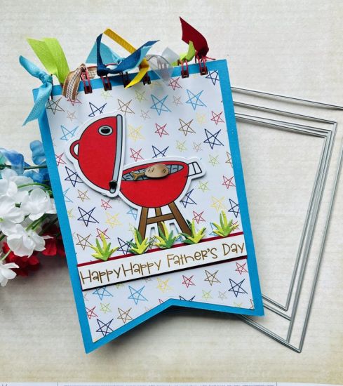 Banner Nesting Dies #3 (Happy Fathers Day Cinch book)
