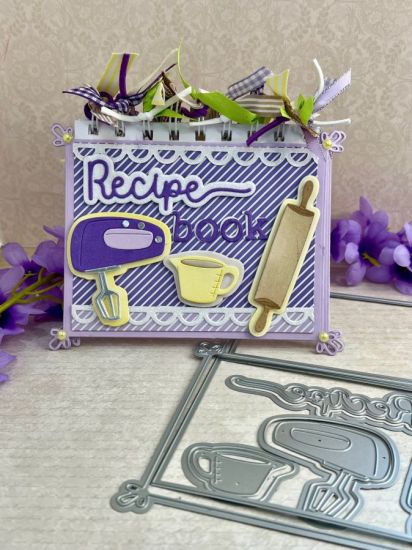 A2 Recipe Card Die Set
