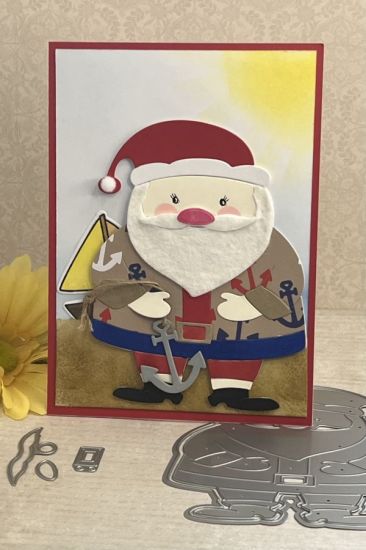 Standing Santa Fold-it HSN
