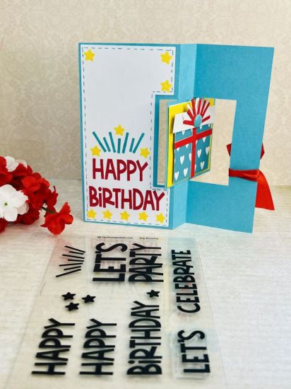 Big Birthday Reverse Corner dies HSN
