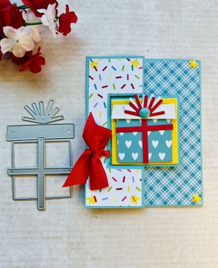 Big Birthday Reverse Corner dies HSN

