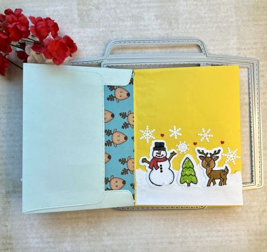 Stitched Envelope with Liner
This I made into an Envelope Book
