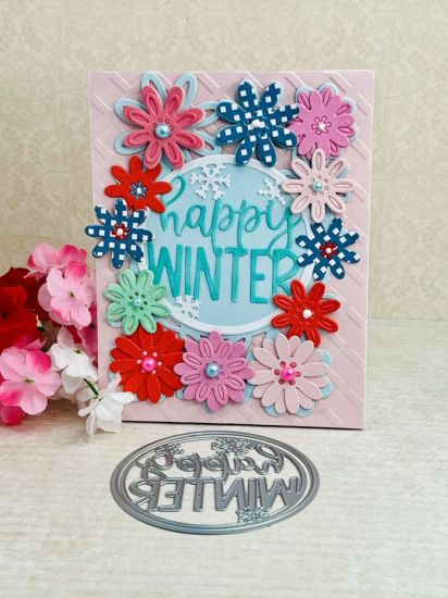 Happy Winter Word Circle Die Set
Keywords: FloralHappyBirthday