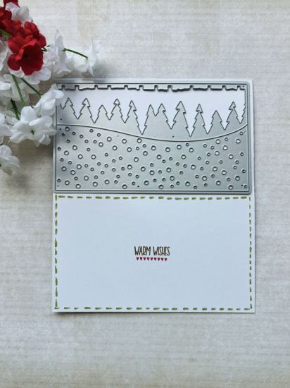Mini Slimline Double Backgrounds Winter
