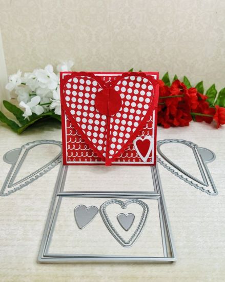 Heart Note Card dies
