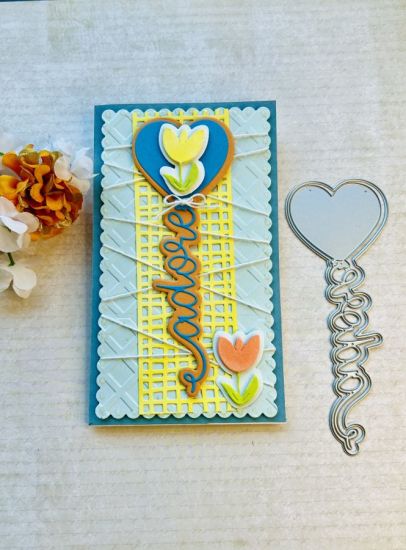 Heart Balloon String Word Dies
Keywords: Heart Balloon String Word Dies