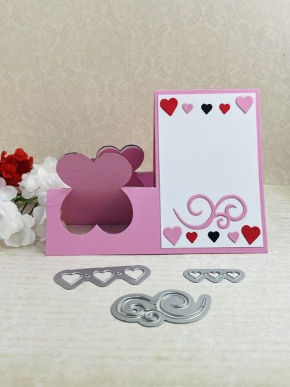 Heart Step-Up card base
