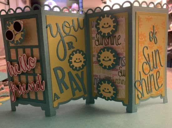 Dressing screen Sunshine
