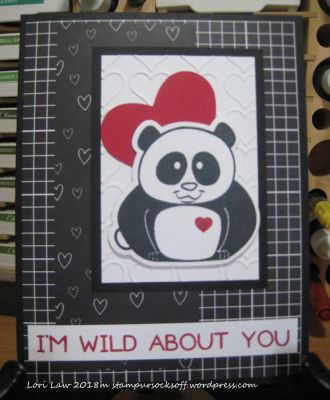 Panda Black Check
