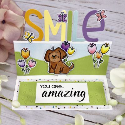Smile Stand Up
Word Stand Up with Smile Extra Drop in
