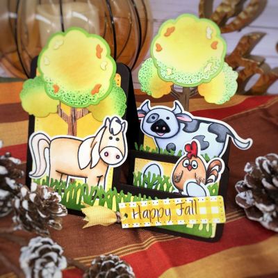 Happy Fall: Rounded Corner Step Up
