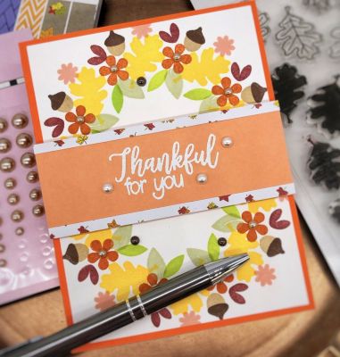 Leaf2stamp Wreath
