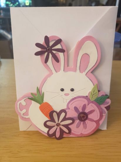 EASTER BUNNY FOLD IT (PURPLE)
EASTER BUNNY FOLD IT CARD
Keywords: EASTER, CARROT, FLOWERS