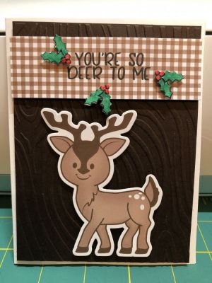 Deer to Me
Keywords: Reindeer, Holiday