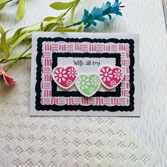 Crosshatch stencils 2 pack
