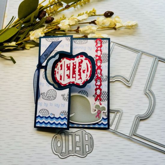 Lovely flip it interactive die set
