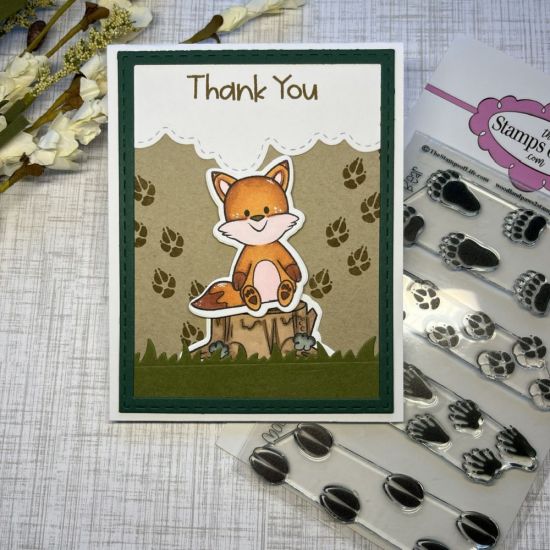 Keywords: Woodland2stamp, woodlandpaws2stamp
