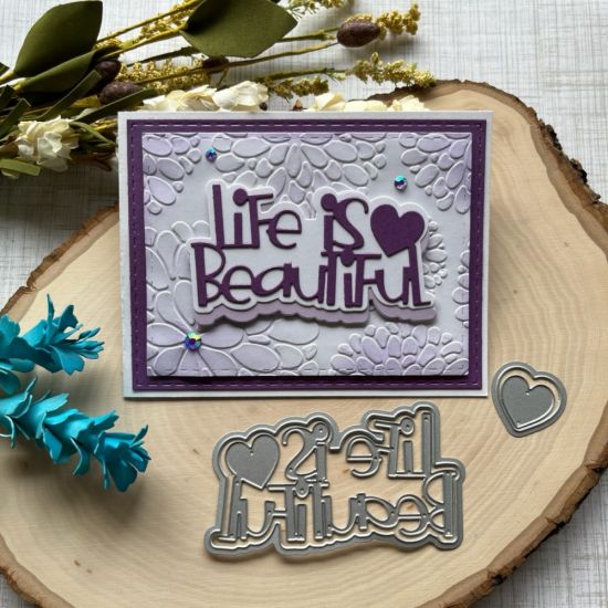 Life is Beautiful word die
