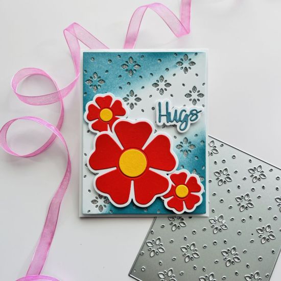 Keywords: Diamond burst A2 background die