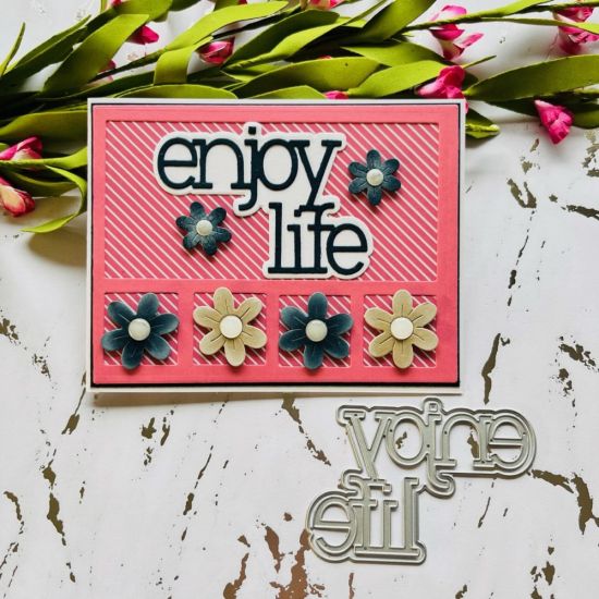 Enjoy life word die
