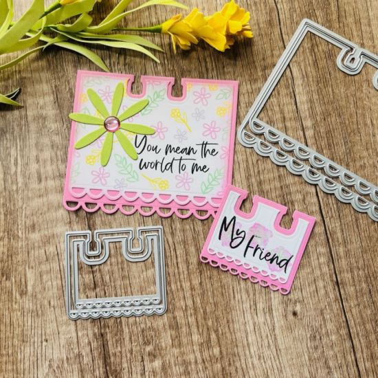 Creativedex eyelet scallop brackets
