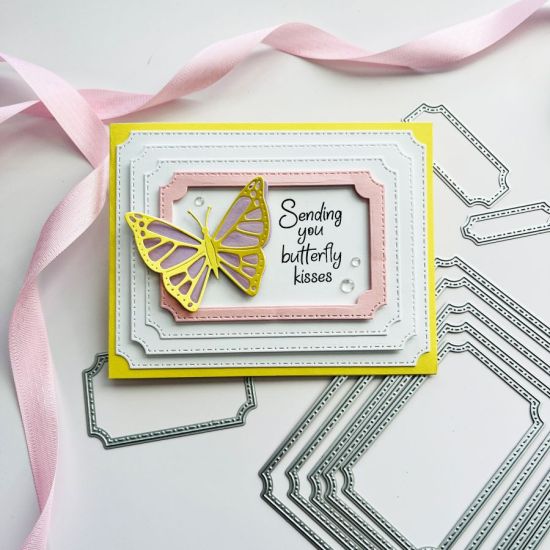 Keywords: Reverse corner stitch dot A2 Rectangle dies