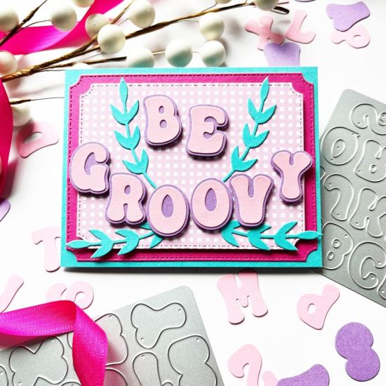 Keywords: Groovy alphabet dies