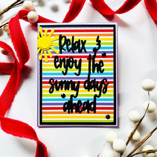 Keywords: Relax and enjoy the sunny days ahead