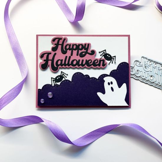 Keywords: Bold happy Halloween 