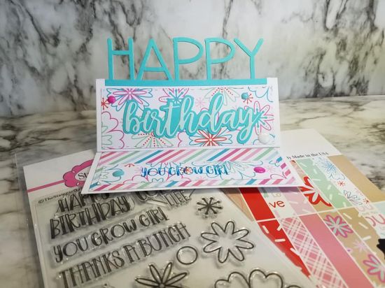 Happy Birthday
Keywords: Stand-UpCard