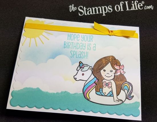 Mermaid in a Floatie
Keywords: floaties2stamp, mermaid2stamp, scallop dies 