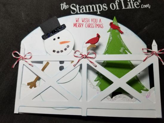 Snowman and Gate
