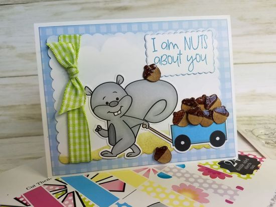 Squirrel and Acorns
