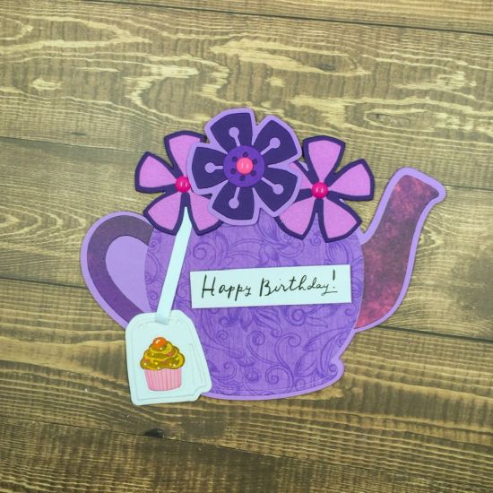 Teapot fold it as a Flower vase
