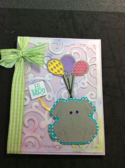Hi Ellie 
Swirl background elephant pudgie
Keywords: Swirl background die, elephant pudgie,stol inks