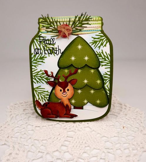 Jar fold it
Keywords: Jar fold it reindeer christmas tree
