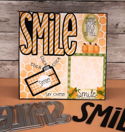 Smile scrapbook layout
Keywords: Smile fold it