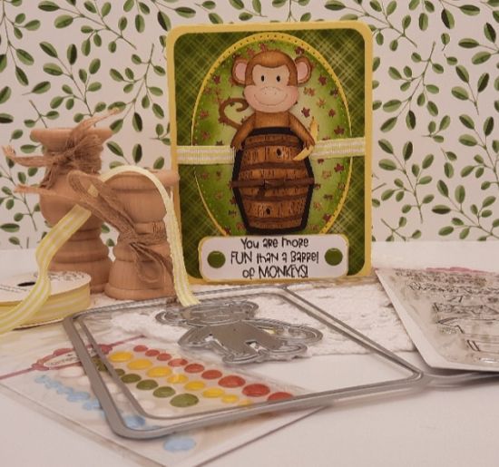 Barrel of monkey
Keywords: Little peeps monkey, barrel