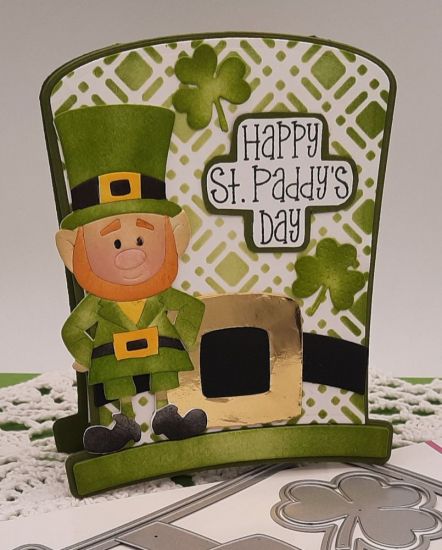 Leprechaun Hat fold it
Keywords: leprechaun2stamp