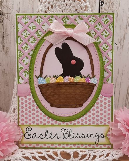 Basket2stamp
Keywords: Basket chocolate bunny lattice background eggs