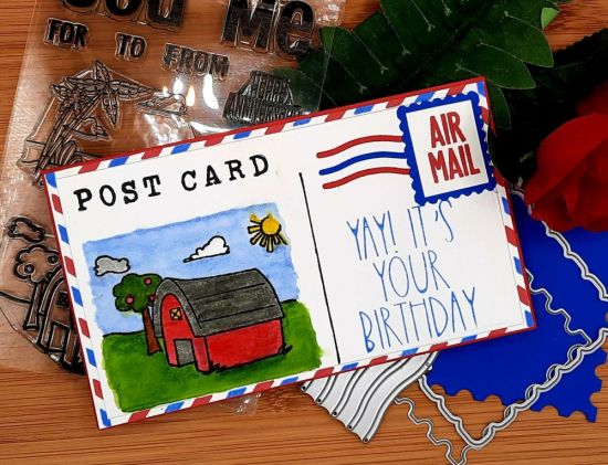 Large postage
Keywords: Postage die