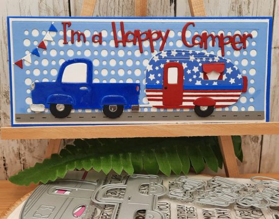 Truck2stamp
Keywords: Truck camper slimline dotted background