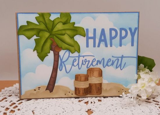 Cheerful happy retirement
Keywords: Retirement palm tree beach
