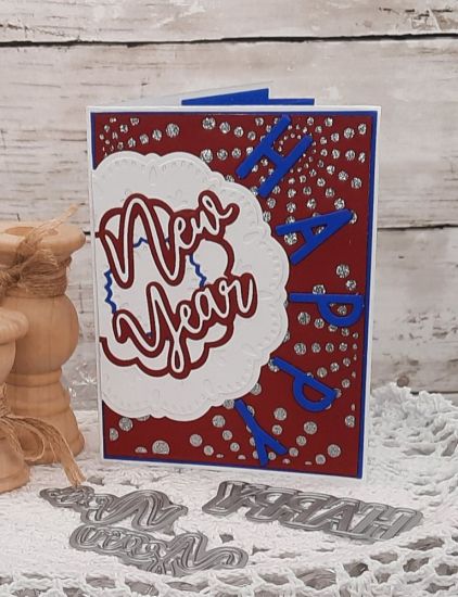 Happy New Year
Keywords: Happy new year pop out card confetti celebrate
