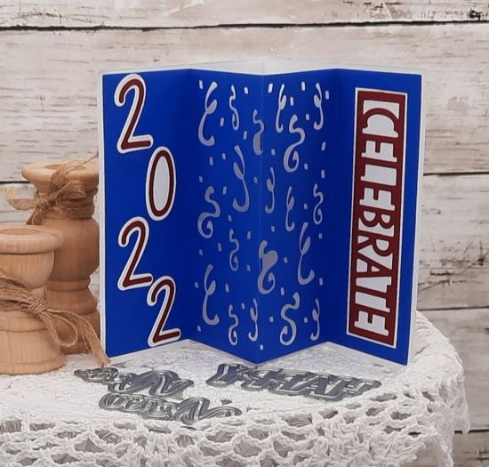 Happy New Year (inside)
Keywords: Happy new year pop out card confetti celebrate