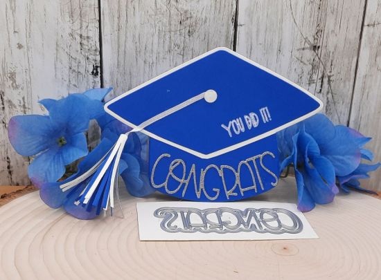 Congrats word die
Keywords: Congrats GraduationCapFoldit